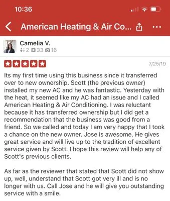 American Heating & Air Conditioning