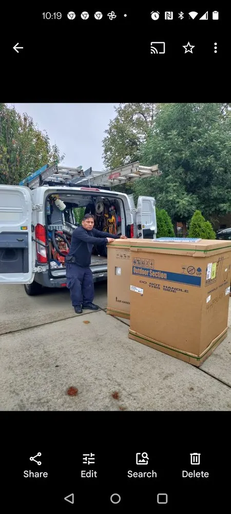 Slide of American International HVAC