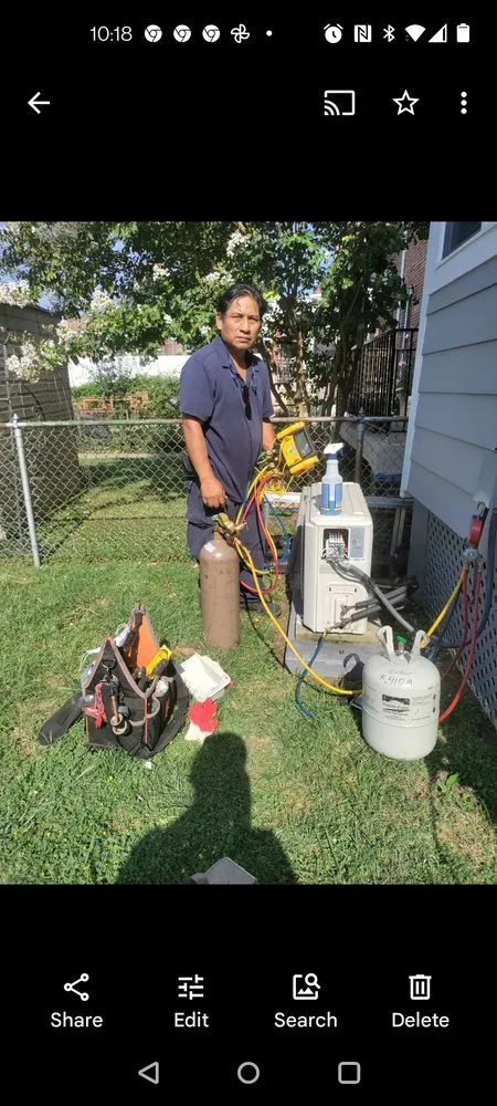 Slide of American International HVAC