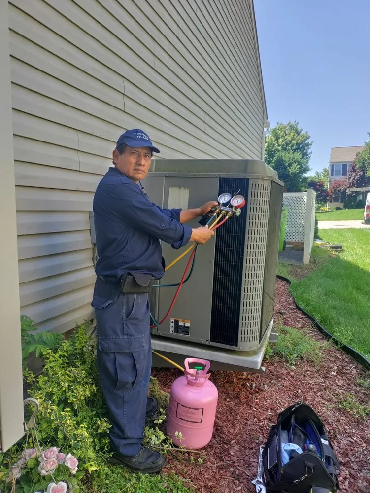 Slide of American International HVAC