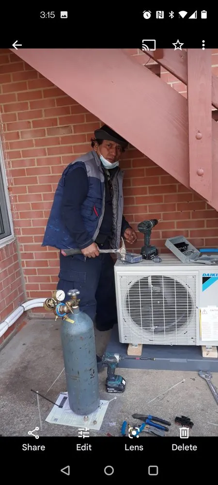 Slide of American International HVAC