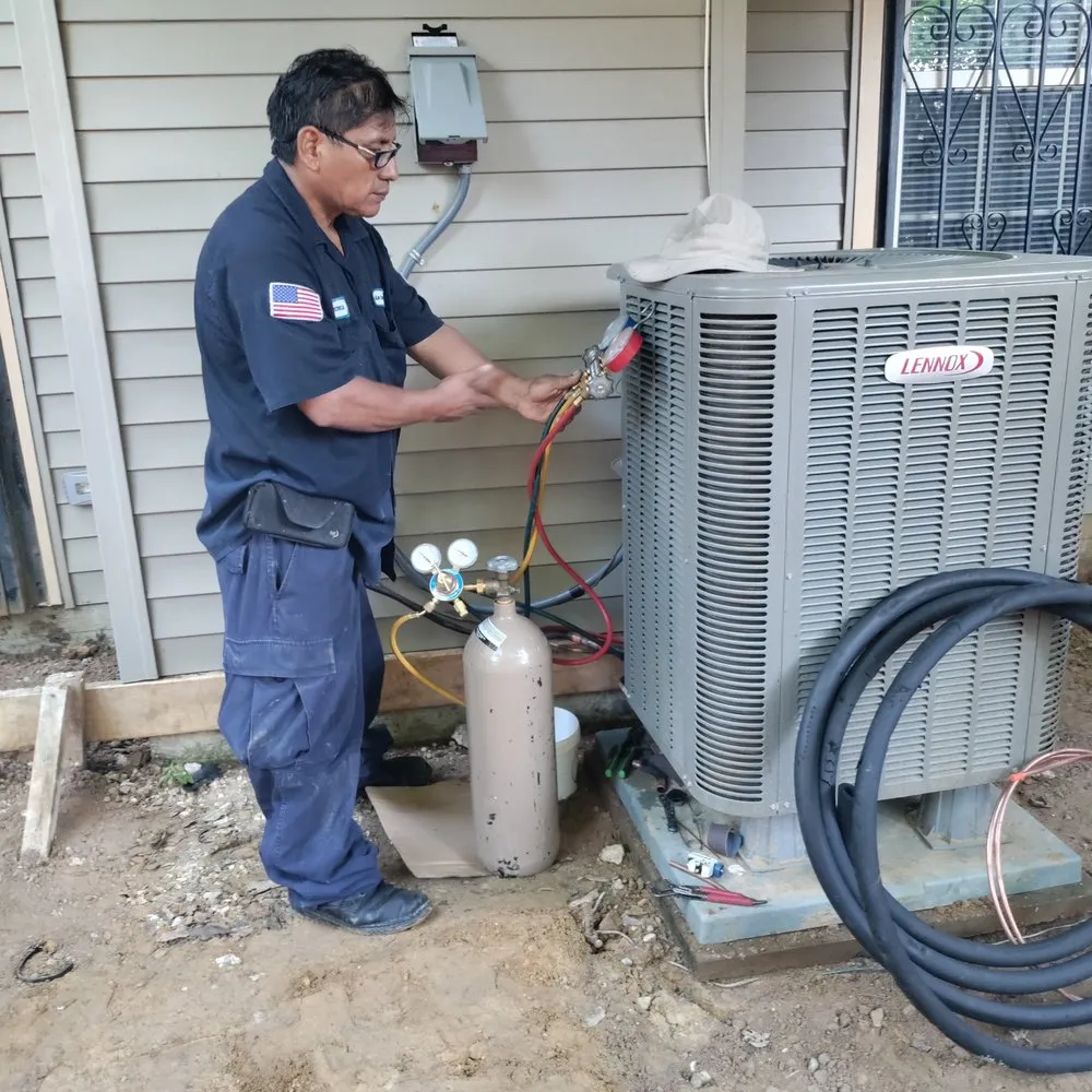 Slide of American International HVAC