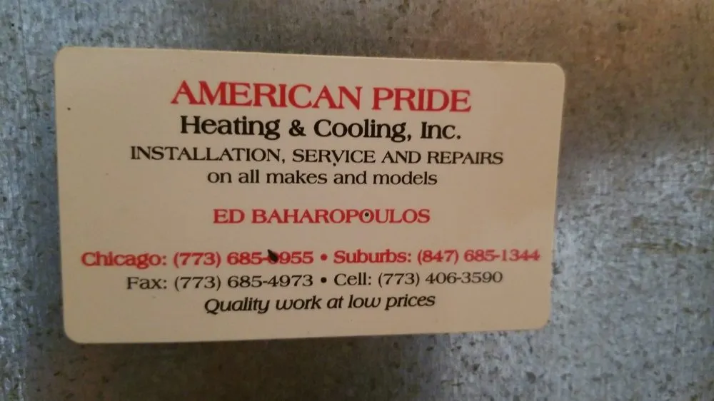 Slide of American Pride Heating & Cooling