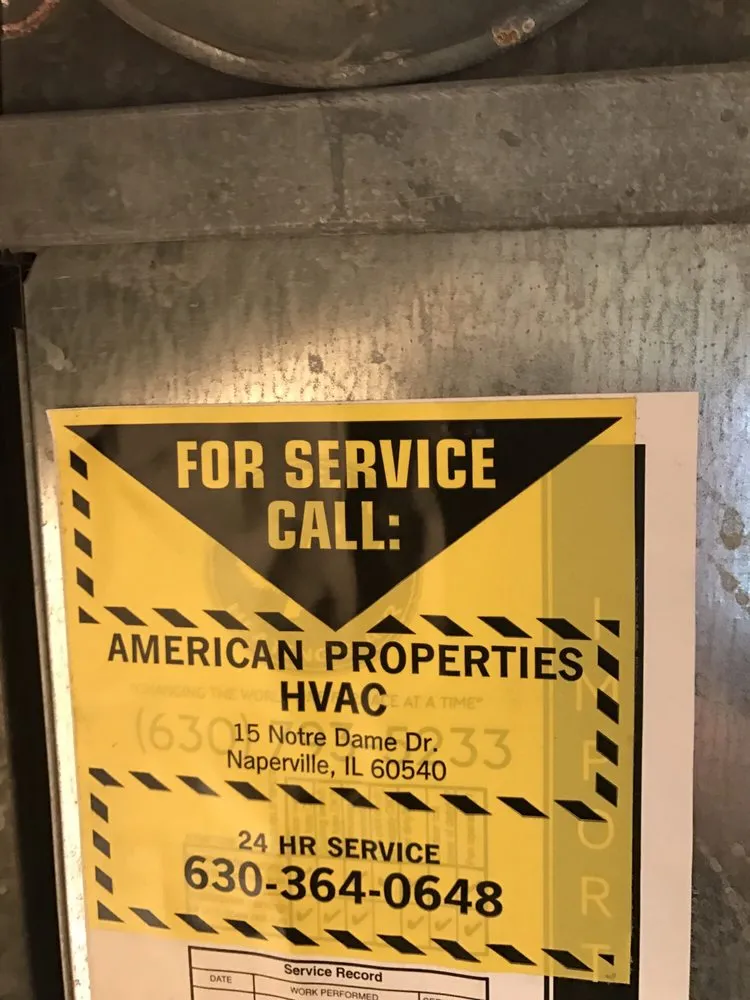Slide of American Properties HVAC