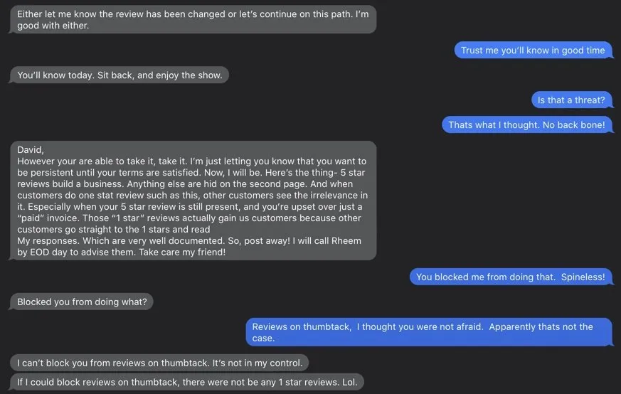 Slide of American Standard Heating and Cooling