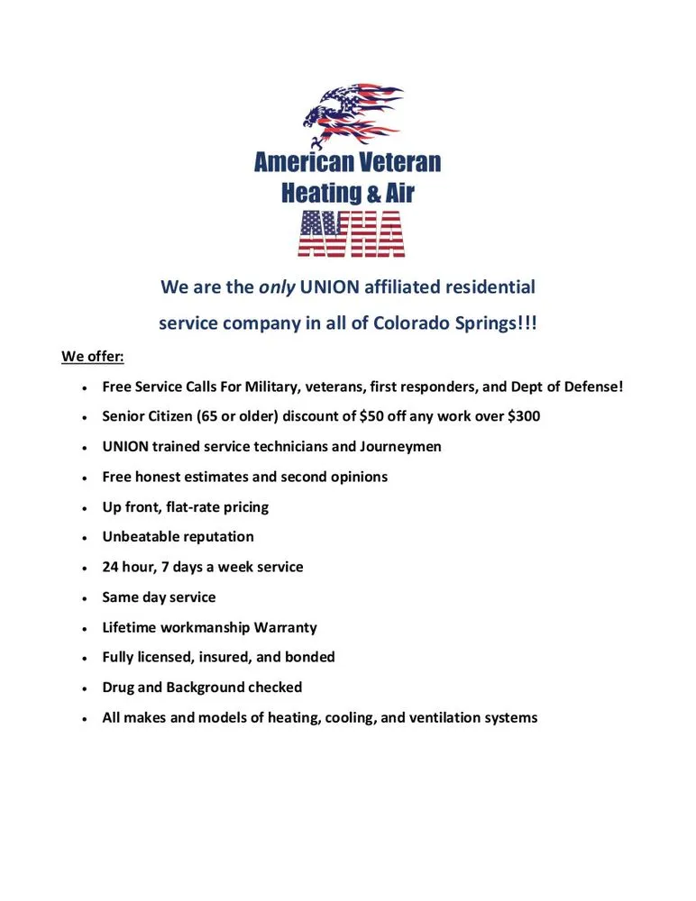 Slide of American Veteran Heating & Air