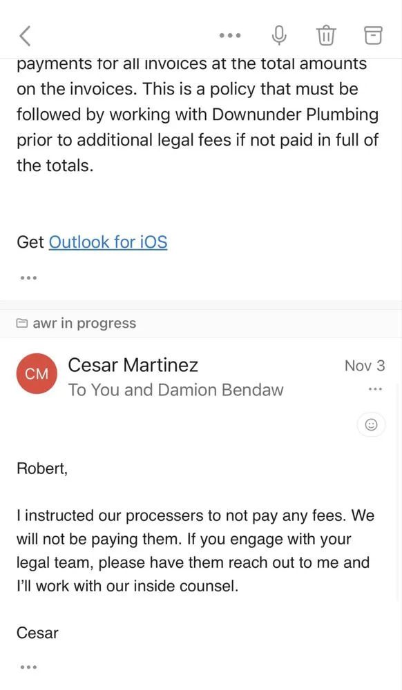 Slide of American Water Resources