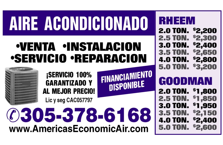 Slide of America's Economic Air Conditioning