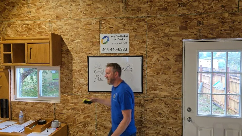 Slide of Amp One Heating & Cooling