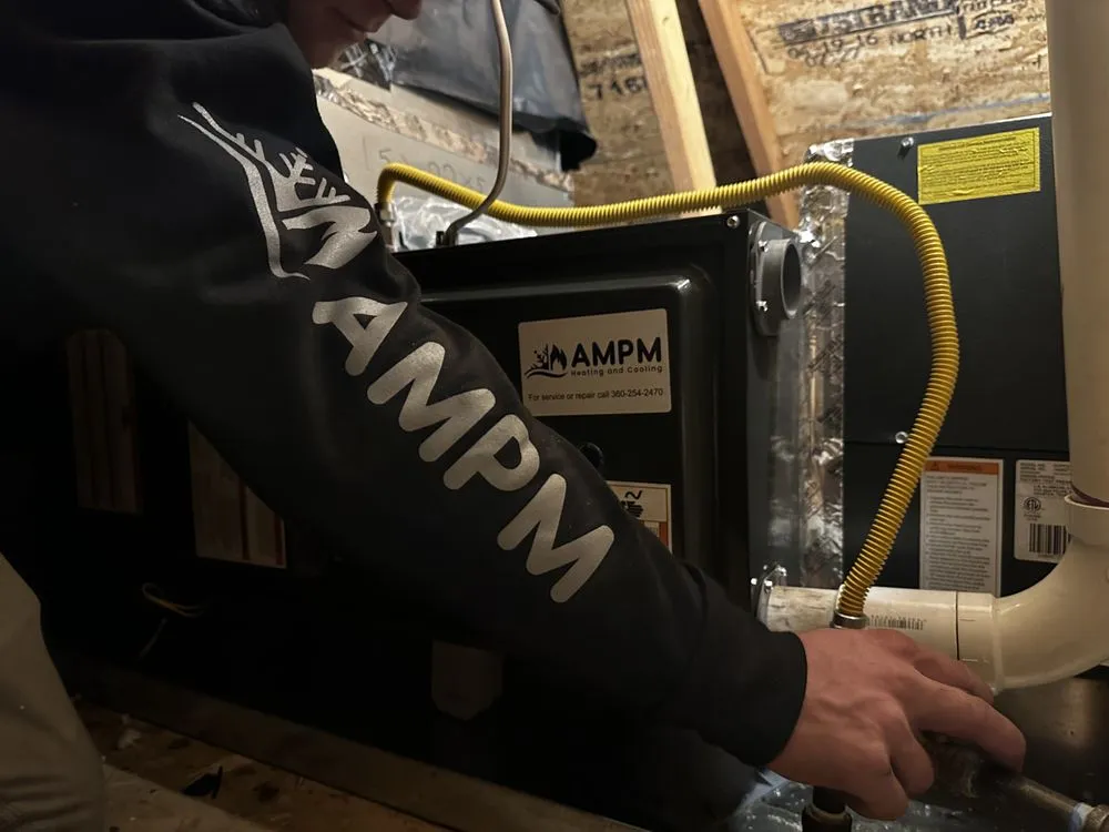 Slide of AM/PM Heating and Cooling