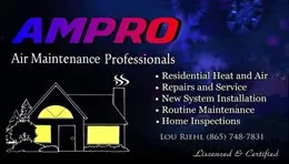 Slide of Ampro Heating & Air Maintenance Professionals