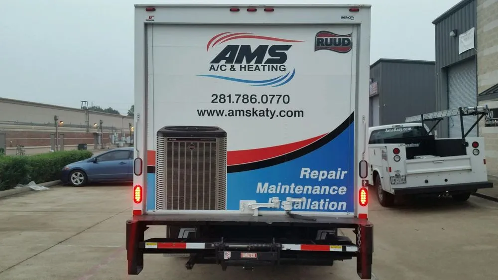 Slide of AMS A/C & Heating