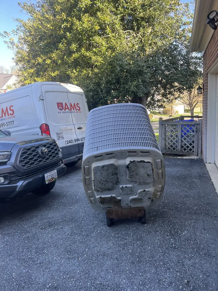 Slide of AMS Air Conditioning and heating