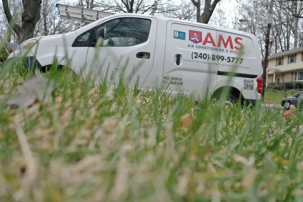 Slide of AMS Air Conditioning and heating