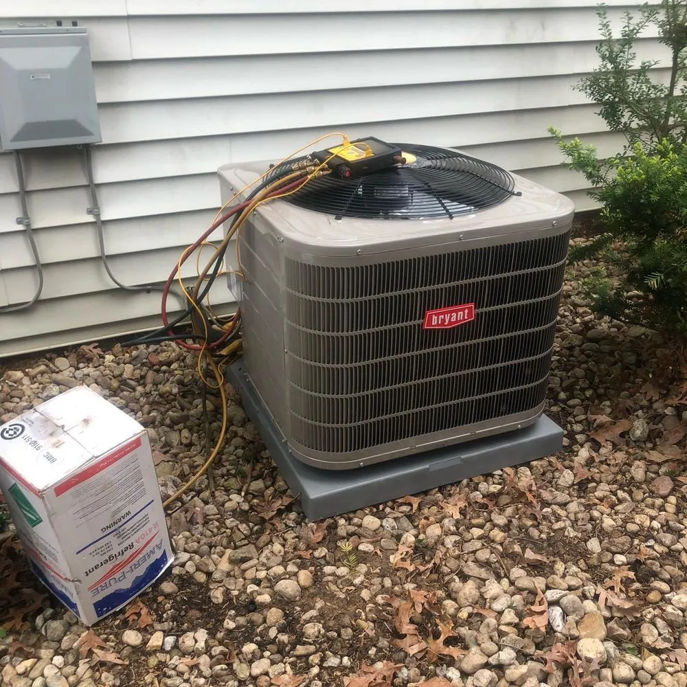 Slide of AMS Air Conditioning and heating