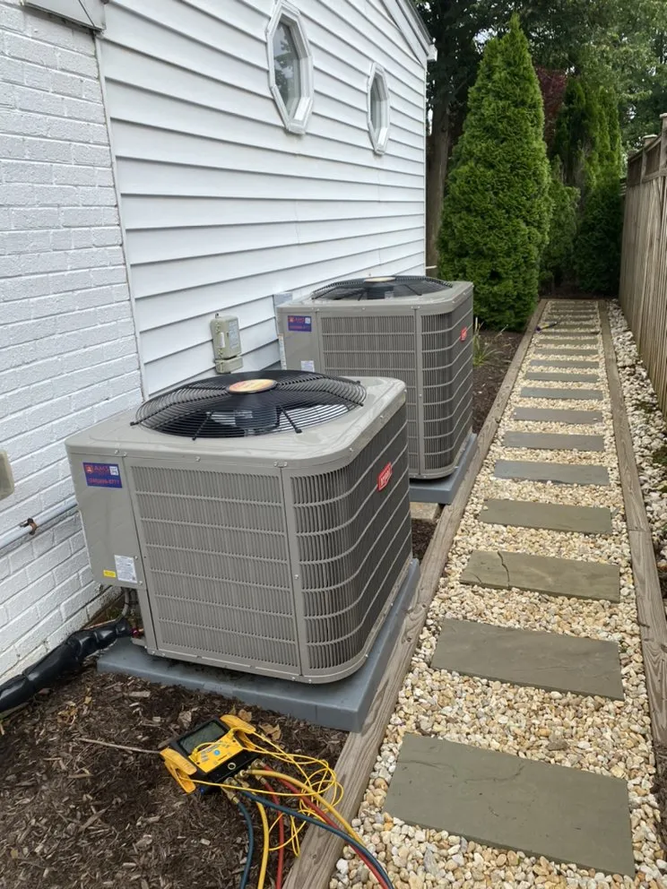 Slide of AMS Air Conditioning and heating