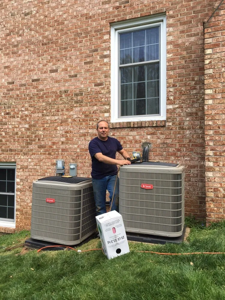 Slide of AMS Air Conditioning and heating