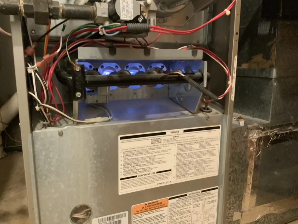 Slide of AMS Air Conditioning and heating