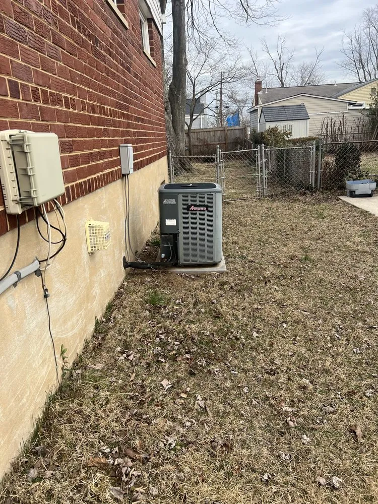 Slide of AMS Air Conditioning and heating