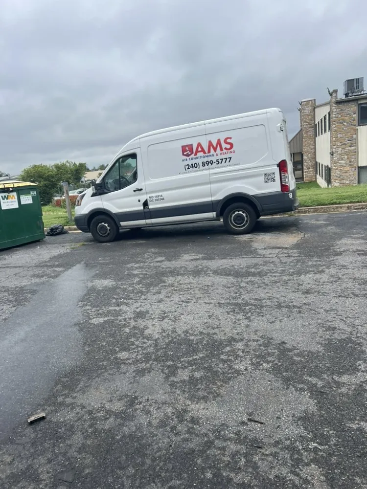 Slide of AMS Air Conditioning and heating