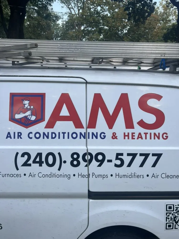 Slide of AMS Air Conditioning and heating