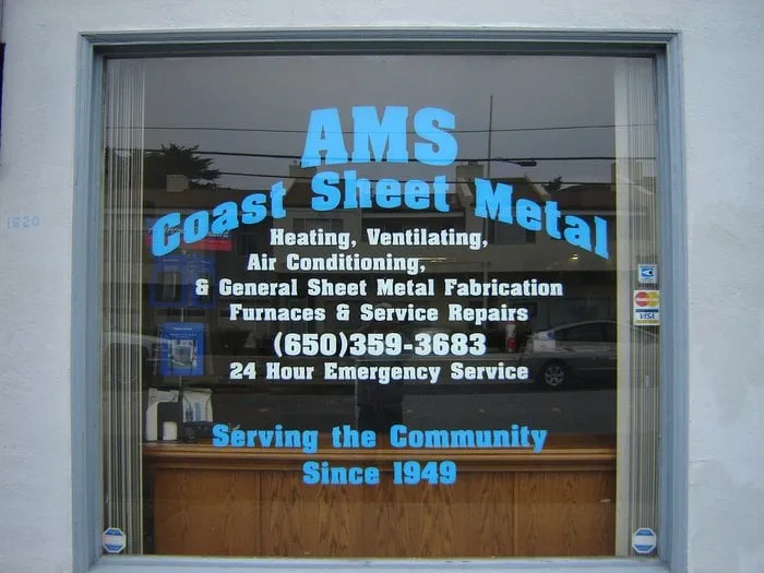 Slide of AMS Coast Sheet Metal, Heating and Air