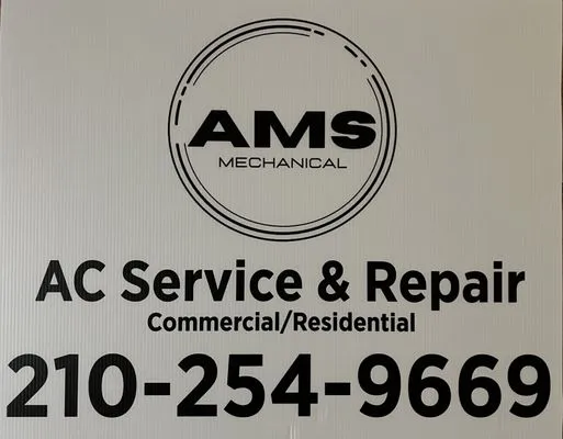 AMS Mechanical Service Logo