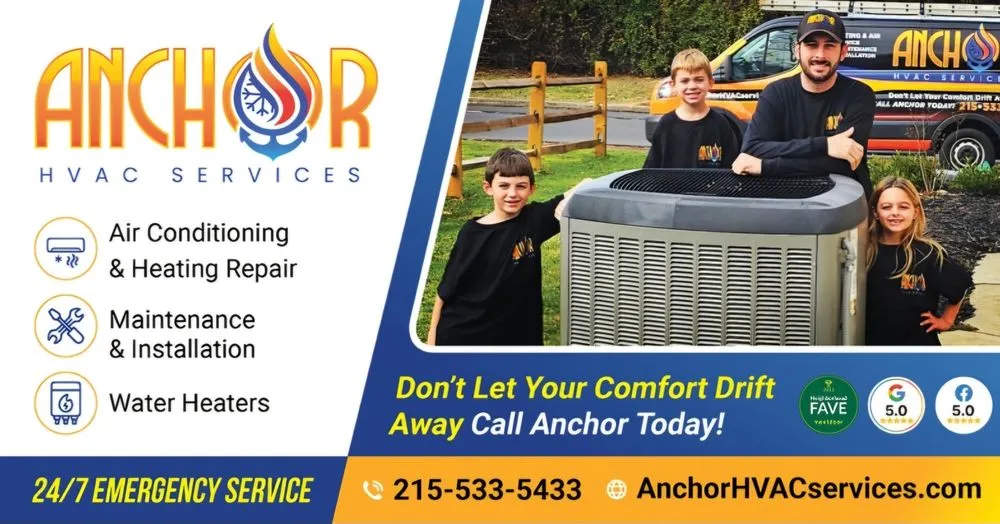 Slide of Anchor HVAC Services
