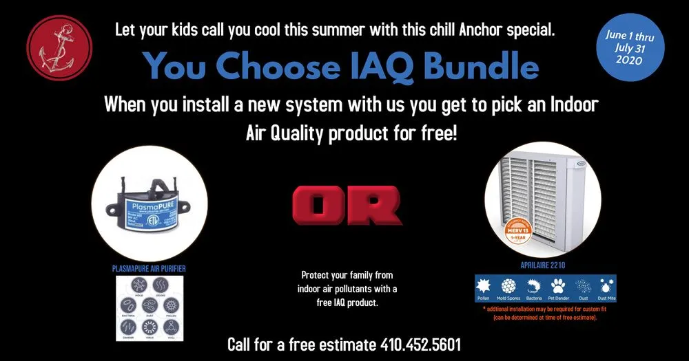 Professional HVAC maintenance near you in Forest Hill, MD by Anchor Mechanical