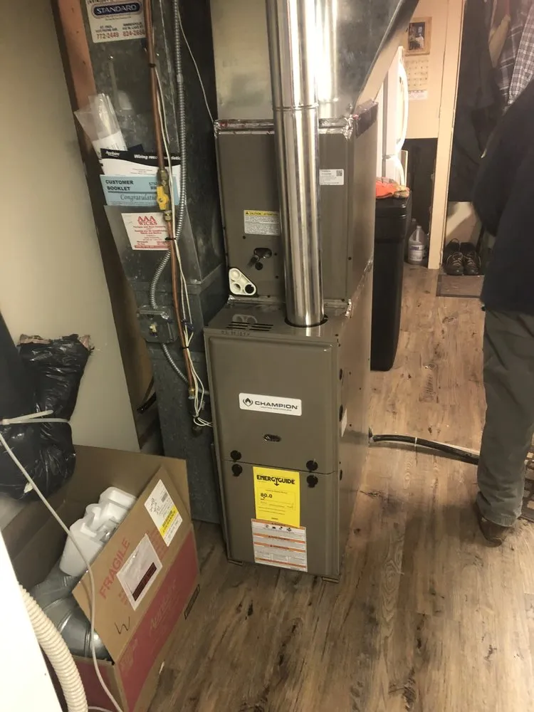 Slide of Anderson Burner Heating And Cooling