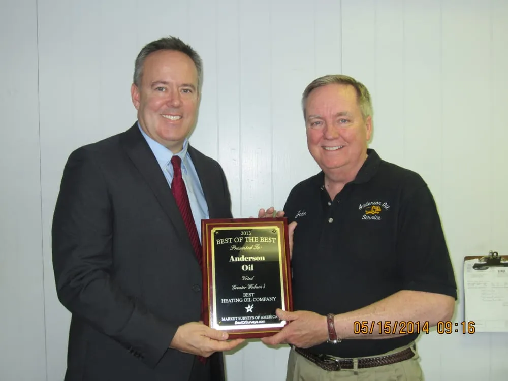 Slide of Anderson Oil Service