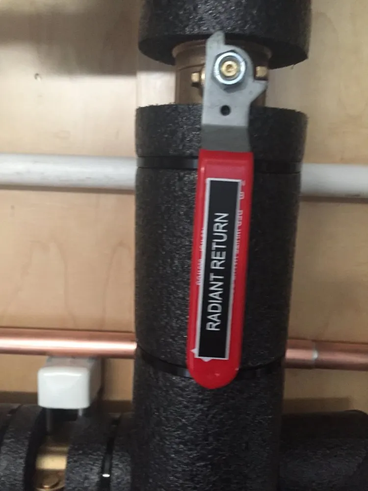 Slide of Anderson Radiant Heating