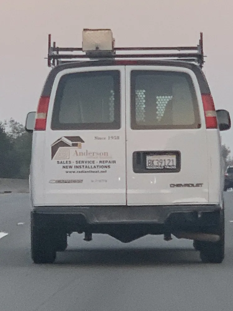 Slide of Anderson Radiant Heating