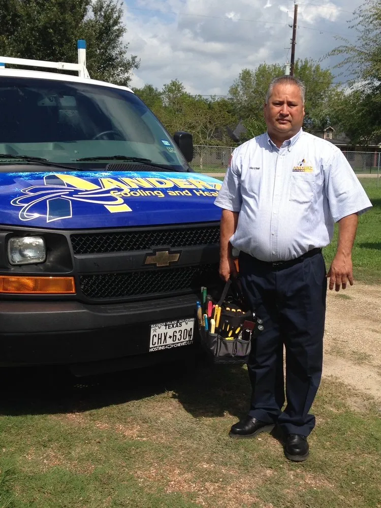 Slide of Anderz Cooling and Heating