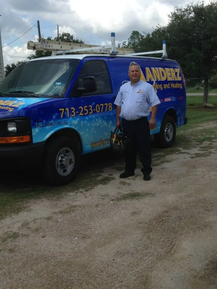 Slide of Anderz Cooling and Heating