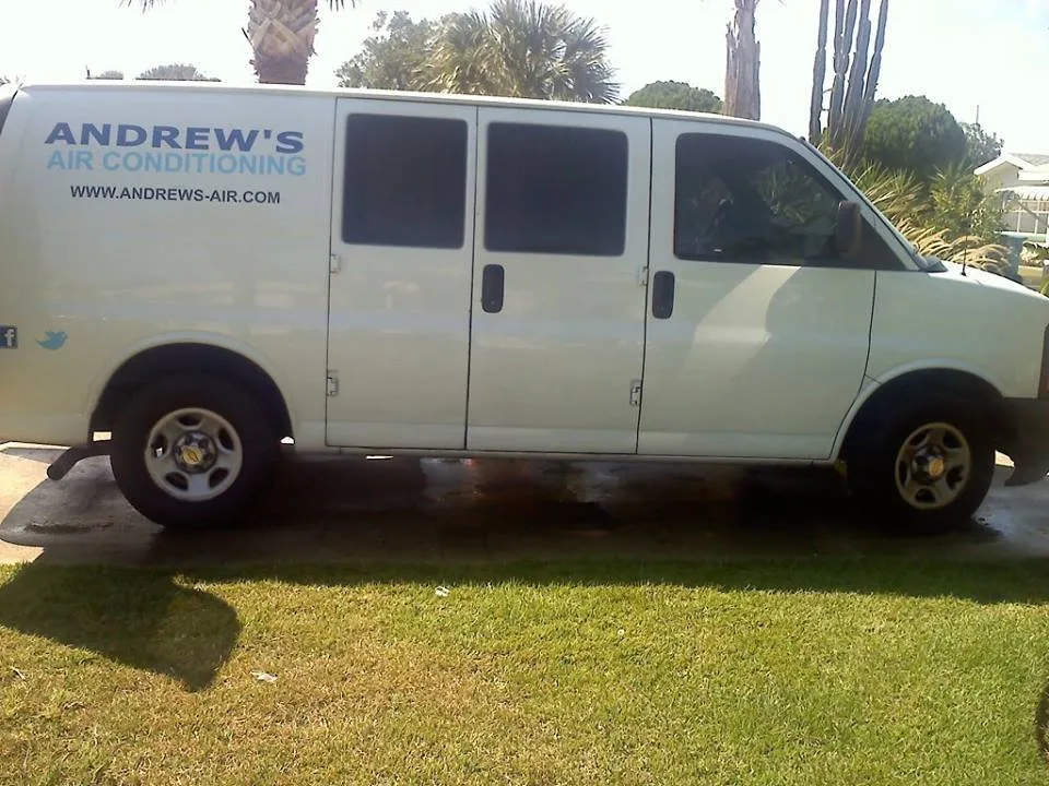 Slide of Andrew's Air Conditioning