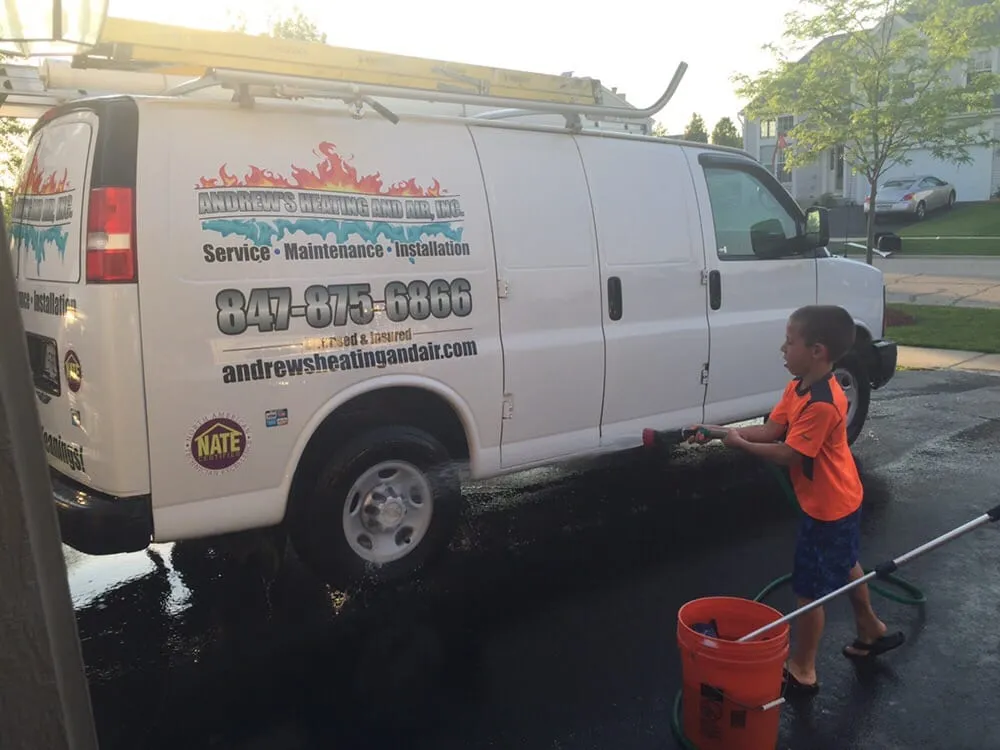 Slide of Andrew's Heating and Air