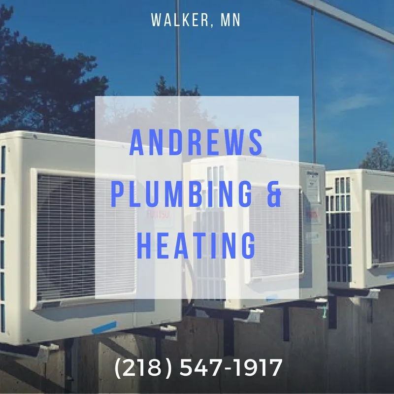 Expert air conditioning service in Walker, MN by Andrews Plumbing & Heating