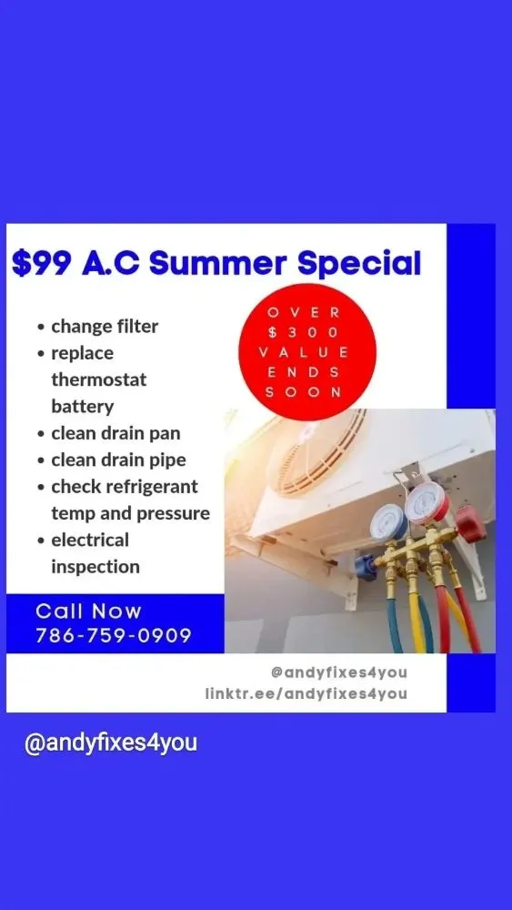 Slide of Andy Fixes 4you