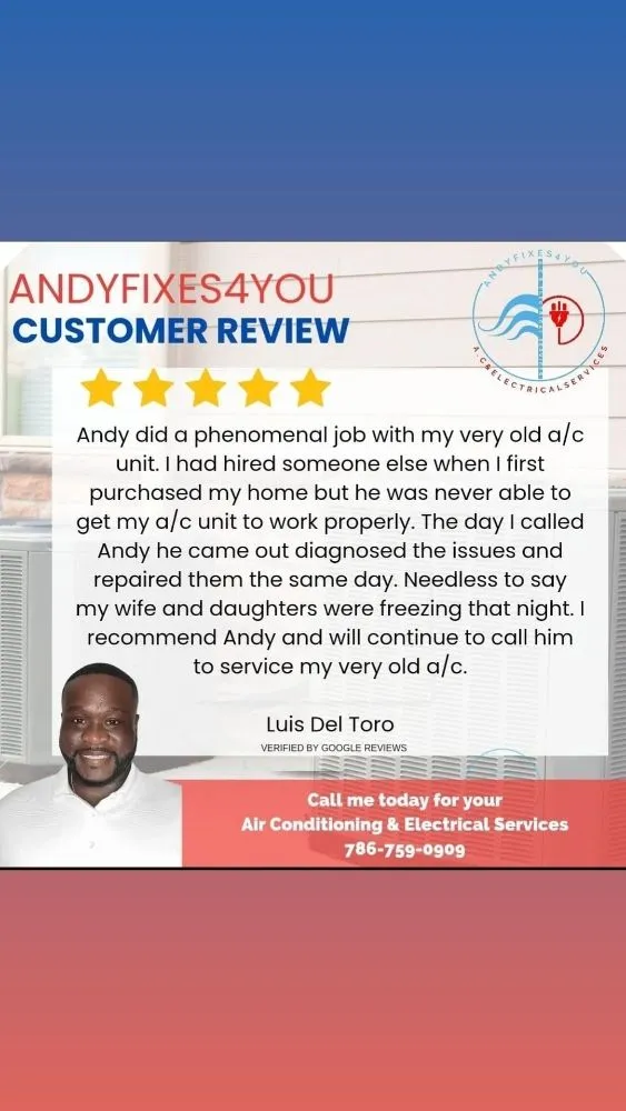 Slide of Andy Fixes 4you