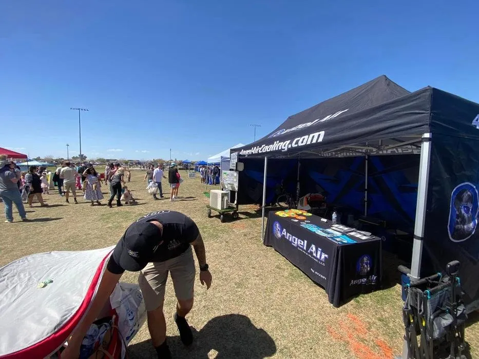 Slide of Angel Air Cooling & Heating