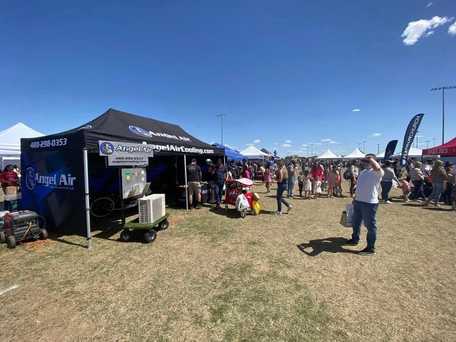 Slide of Angel Air Cooling & Heating