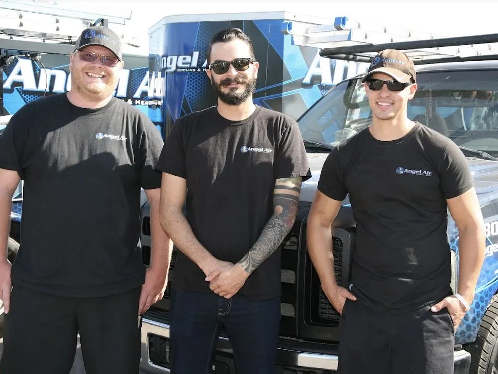 Slide of Angel Air Cooling & Heating