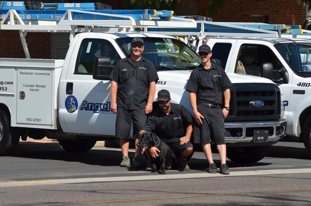 Slide of Angel Air Cooling & Heating