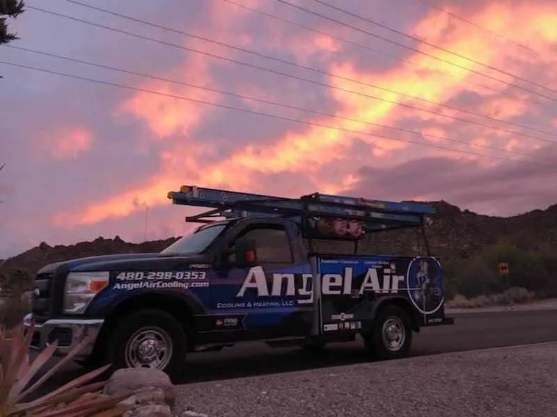 Slide of Angel Air Cooling & Heating