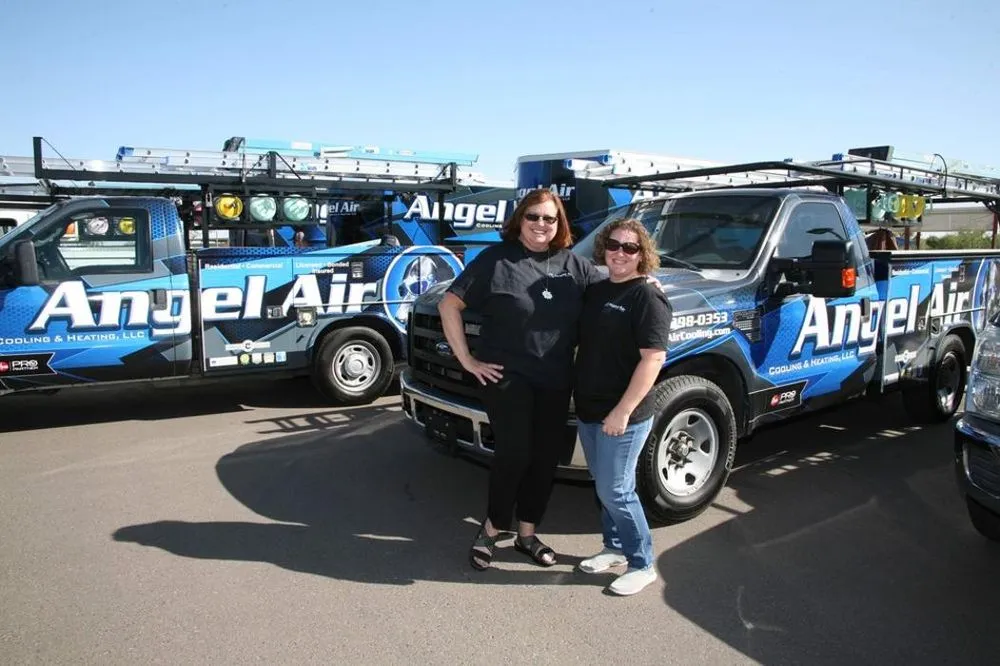 Slide of Angel Air Cooling & Heating