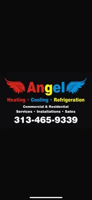 Angels Heating & Cooling Logo