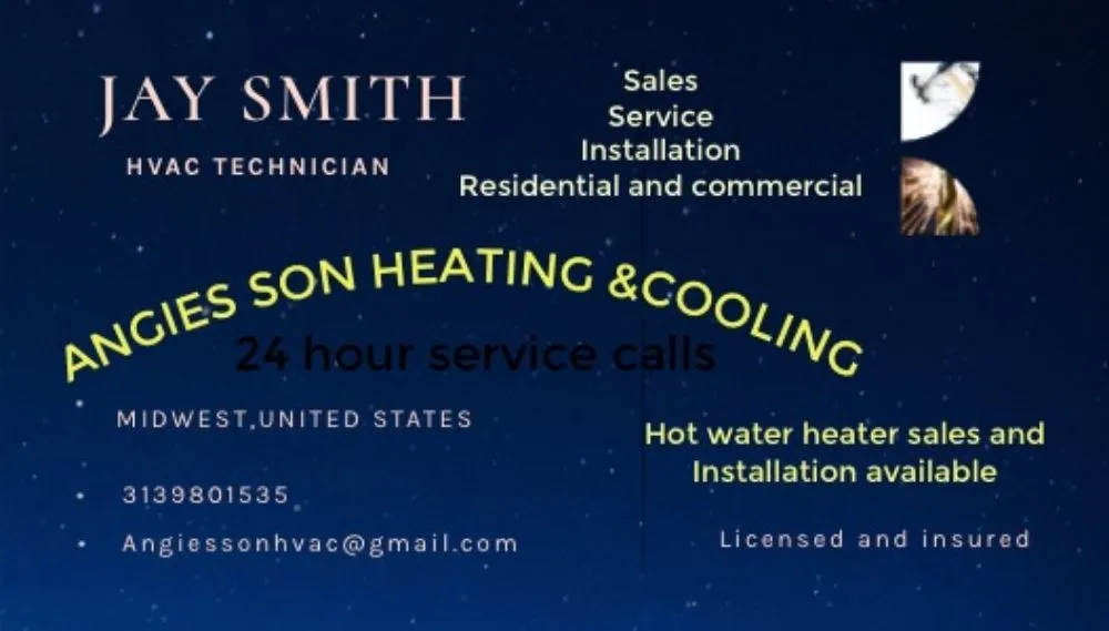 Slide of Angies Son Heating and Cooling