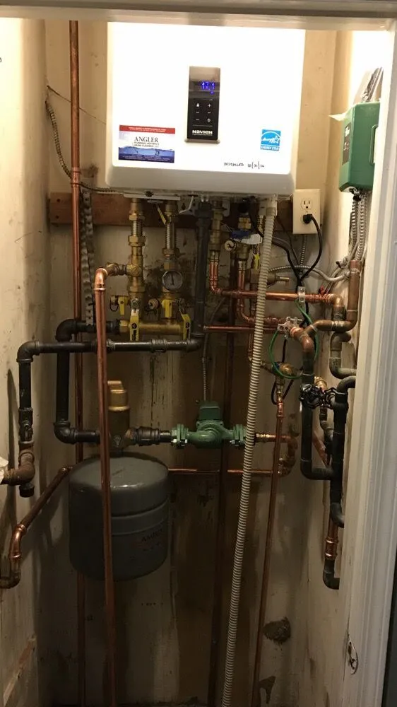 Slide of Angler Plumbing, Heating & Drain Cleaning