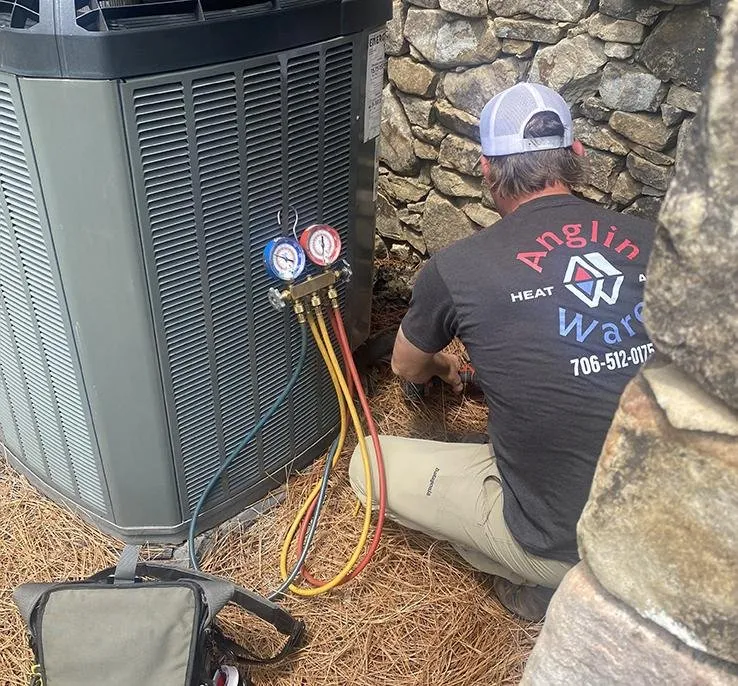 Slide of Anglin Ware Heat and Air